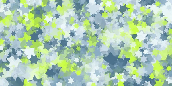 Abstraktní Generativní Kresba Barva Distribuované Hvězdy Pozadí Ilustrace — Stockový vektor