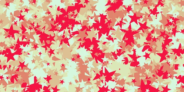 抽象的な生成芸術の色分散星の背景イラスト — ストックベクタ