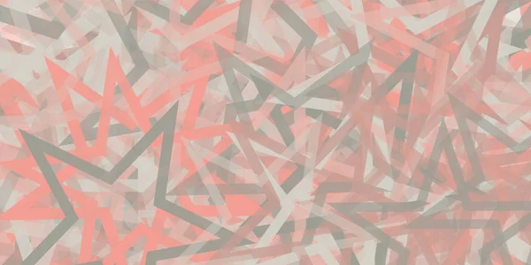 Abstrakte Generative Kunst Farbe Verteilte Sterne Hintergrund Illustration — Stockvektor