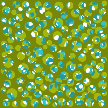 soyut generatif sanat renk dağıtılan yuvarlak delikler arka plan illüstrasyon