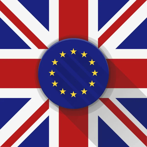European Union & United Kingdom — Stock Vector