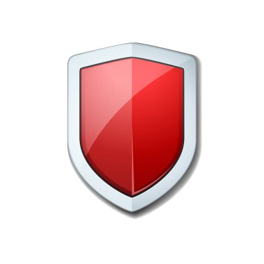 boş kalkan kutsal kişilerin resmi, vektör çizim