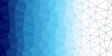 mavi geometrik Çokgen dokulu arka plan 