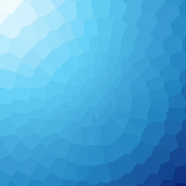 Bleu Géométrique Polygone Texturé Fond — Image vectorielle