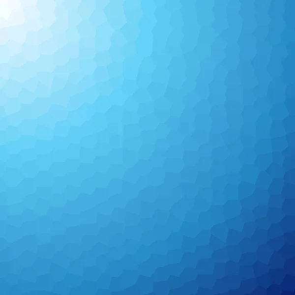 Blauer Geometrischer Polygonaler Strukturierter Hintergrund — Stockvektor