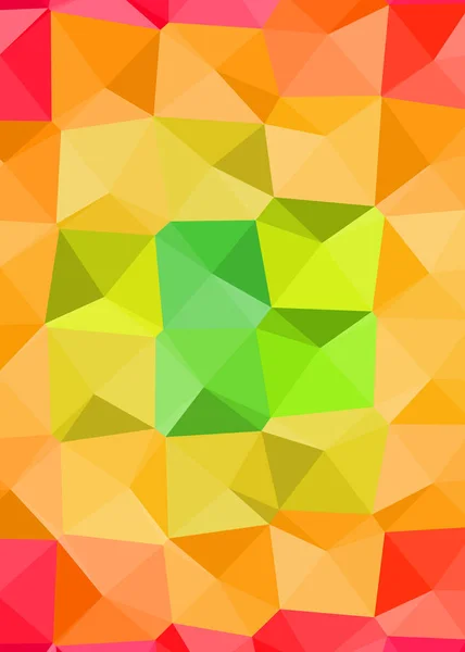Barevné Geometrické Polygonální Texturované Pozadí — Stockový vektor