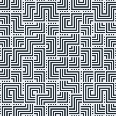 Truchet rasgele desen generative karo, sanat arka plan illüstrasyon 