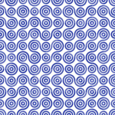 Truchet random pattern generative tile, art background illustration  clipart
