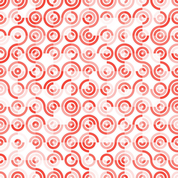 Truchet random pattern generative tile, art background illustration 