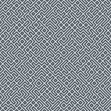 Truchet rasgele desen generative karo, sanat arka plan illüstrasyon 