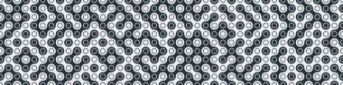 Truchet rasgele desen generative karo, sanat arka plan illüstrasyon 