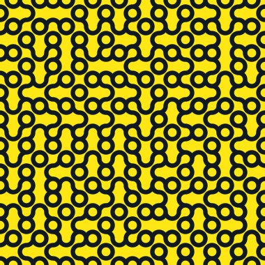 Truchet rasgele desen generative karo, sanat arka plan illüstrasyon 