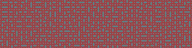 Truchet rasgele desen generative karo, sanat arka plan illüstrasyon 