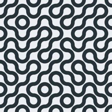 Truchet rasgele desen generative karo, sanat arka plan illüstrasyon 