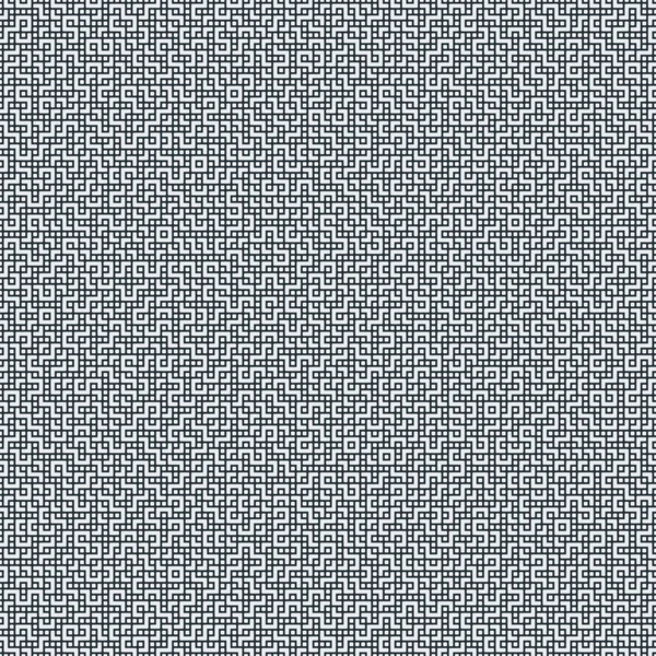 Truchet Random Mönster Generativ Kakel Konst Bakgrund Illustration — Stock vektor