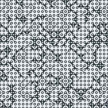Truchet rasgele desen generative karo, sanat arka plan illüstrasyon 