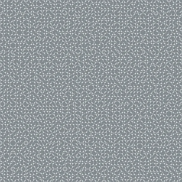 Truchet Zufällige Muster Generative Fliese Kunst Hintergrund Illustration — Stockvektor