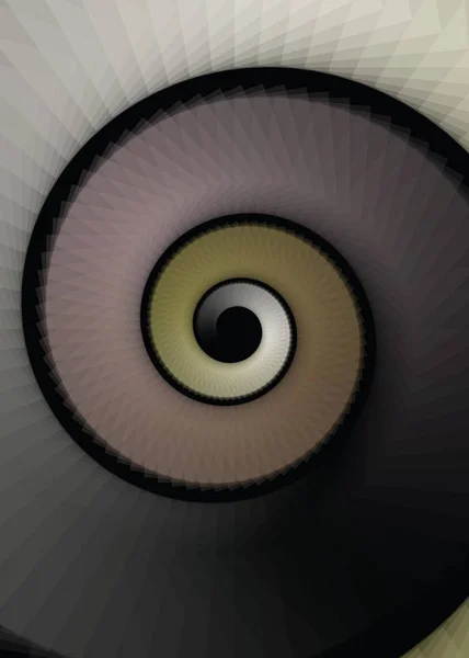 Fond Coloré Abstrait Avec Mouvement Spirale Tourbillon — Image vectorielle