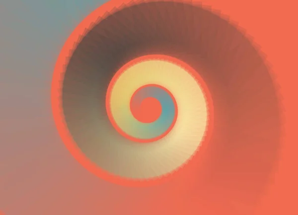 Fundo Colorido Abstrato Com Movimento Espiral Turbilhão — Vetor de Stock