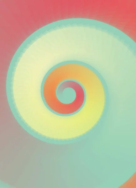 Fond Coloré Abstrait Avec Mouvement Spirale Tourbillon — Image vectorielle