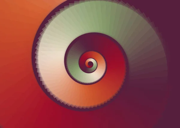 Fundo Colorido Abstrato Com Movimento Espiral Turbilhão — Vetor de Stock