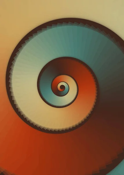 Fondo Colorido Abstracto Con Espiral Movimiento Giro — Archivo Imágenes Vectoriales