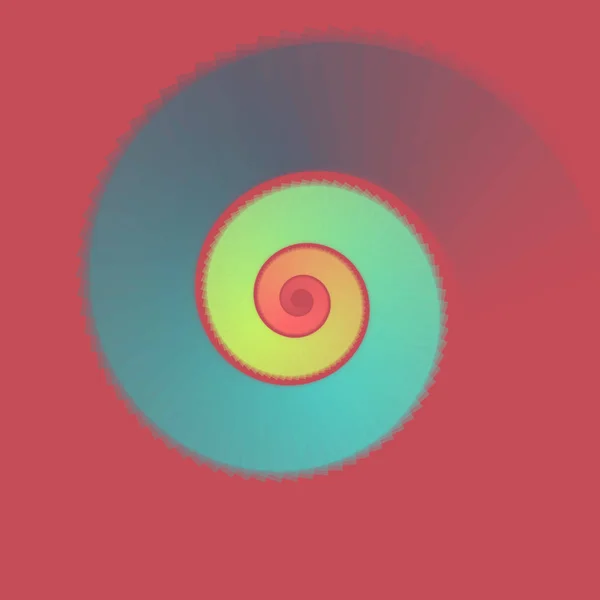 Fondo Colorido Abstracto Con Espiral Movimiento Giro — Archivo Imágenes Vectoriales