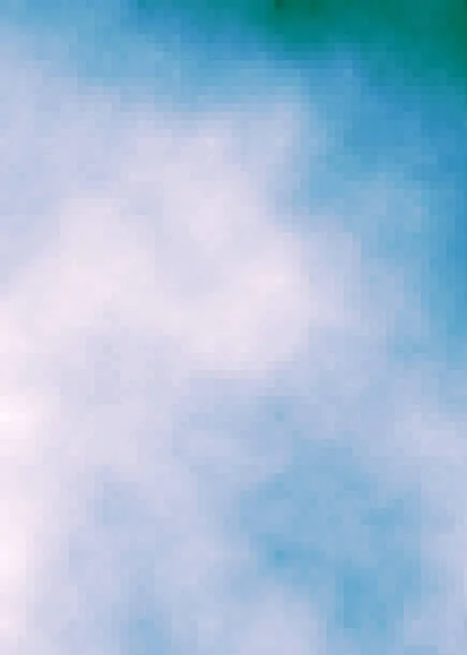 Abstract Colorful Cloudy Sky Background — ストックベクタ