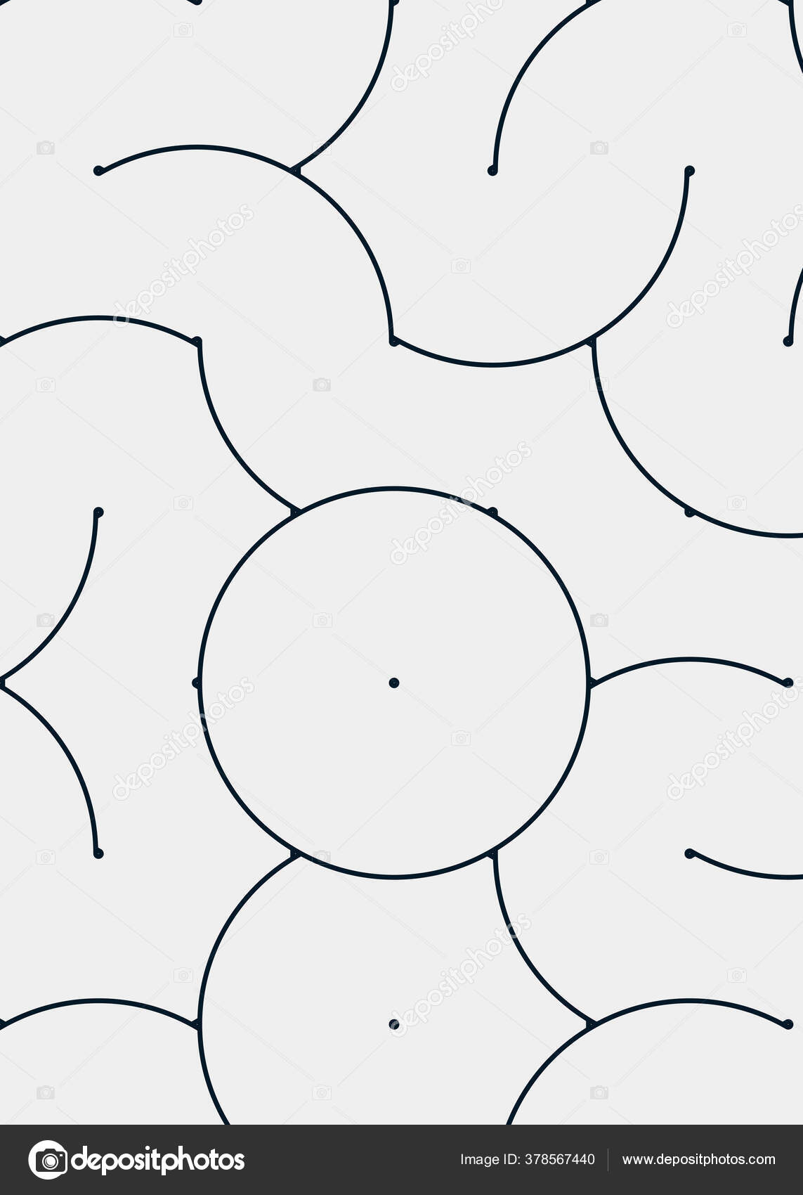 Colorful Tile Seamless Random Interweaving Wavy Lines Pattern