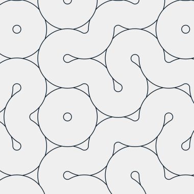 dalgalı ve eğri çizgileri olan renkli fayanslar, bağlantı sanatı arkaplan tasarımı illüstrasyonu 