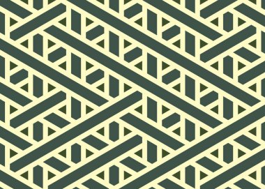 Renkli fayans, kusursuz rastgele dokuma çizgileri deseni, bağlantı sanatı arkaplan tasarımı illüstrasyonu  