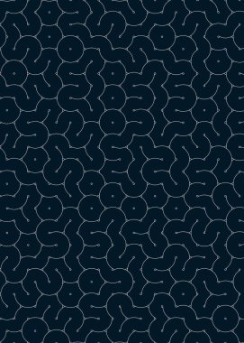 dalgalı ve eğri çizgileri olan renkli fayanslar, bağlantı sanatı arkaplan tasarımı illüstrasyonu 