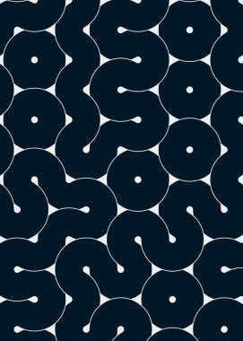 dalgalı ve eğri çizgileri olan renkli fayanslar, bağlantı sanatı arkaplan tasarımı illüstrasyonu 