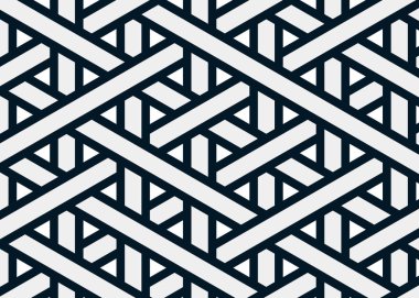 Renkli fayans, kusursuz rastgele dokuma çizgileri deseni, bağlantı sanatı arkaplan tasarımı illüstrasyonu  