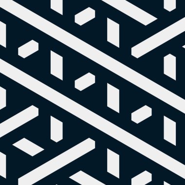 Renkli fayans, kusursuz rastgele dokuma çizgileri deseni, bağlantı sanatı arkaplan tasarımı illüstrasyonu  