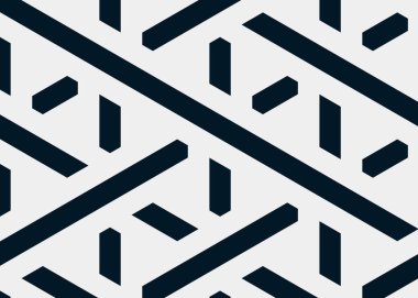 Renkli fayans, kusursuz rastgele dokuma çizgileri deseni, bağlantı sanatı arkaplan tasarımı illüstrasyonu  