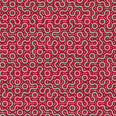 dalgalı ve eğri çizgileri olan renkli fayanslar, bağlantı sanatı arkaplan tasarımı illüstrasyonu 