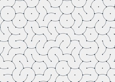 Renkli fayanslar, pürüzsüz rastgele birbirine bağlı dalgalı çizgiler deseni, bağlantı sanatı arkaplan tasarımı çizimi  