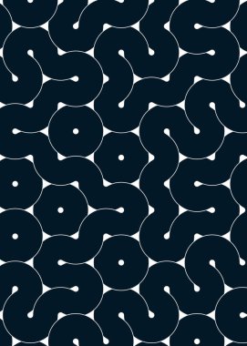 dalgalı ve eğri çizgileri olan renkli fayanslar, bağlantı sanatı arkaplan tasarımı illüstrasyonu 