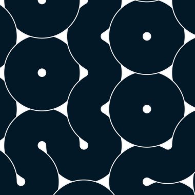 dalgalı ve eğri çizgileri olan renkli fayanslar, bağlantı sanatı arkaplan tasarımı illüstrasyonu 