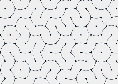 monokrom rastgele geçiş çizgileri üretken sanat tarzı renkli logo illüstrasyonu