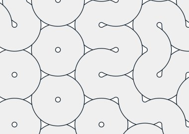 Renkli fayanslar, pürüzsüz rastgele birbirine bağlı dalgalı çizgiler deseni, bağlantı sanatı arkaplan tasarımı çizimi  