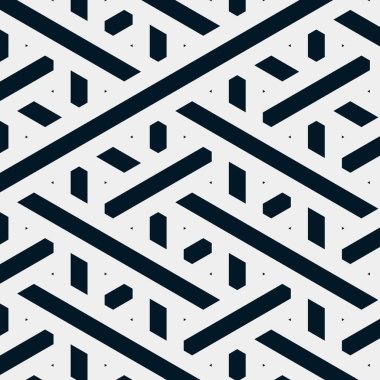 Renkli fayans, kusursuz rastgele dokuma çizgileri deseni, bağlantı sanatı arkaplan tasarımı illüstrasyonu  