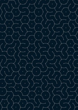 dalgalı ve eğri çizgileri olan renkli fayanslar, bağlantı sanatı arkaplan tasarımı illüstrasyonu 