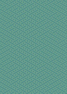 Renkli fayans, kusursuz rastgele dokuma çizgileri deseni, bağlantı sanatı arkaplan tasarımı illüstrasyonu  