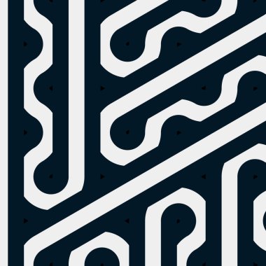 Renkli fayanslar, pürüzsüz rastgele birbirine bağlı dalgalı çizgiler deseni, bağlantı sanatı arkaplan tasarımı çizimi  