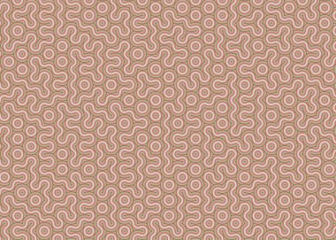 monokrom rastgele geçiş çizgileri üretken sanat tarzı renkli logo illüstrasyonu