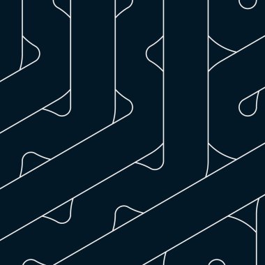 Renkli fayanslar, pürüzsüz rastgele birbirine bağlı dalgalı çizgiler deseni, bağlantı sanatı arkaplan tasarımı çizimi  