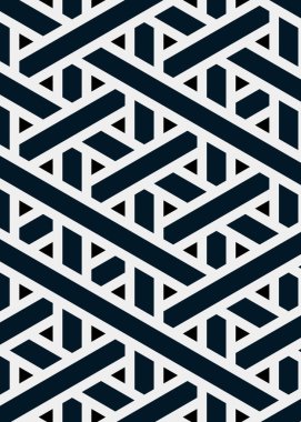 Renkli fayans, kusursuz rastgele dokuma çizgileri deseni, bağlantı sanatı arkaplan tasarımı illüstrasyonu  