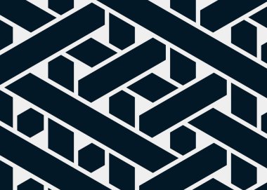 Renkli fayans, kusursuz rastgele dokuma çizgileri deseni, bağlantı sanatı arkaplan tasarımı illüstrasyonu  